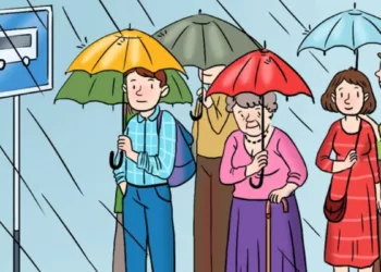 Brain Teaser Spot Mistake In The Rainy Day Picture