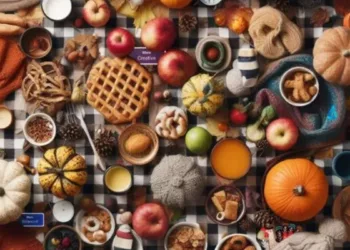 Optical Illusion Find The Hidden Turkey In Thanksgiving Table