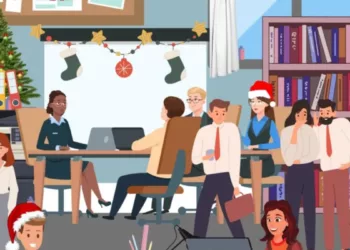 Brain Teaser Spot 6 Gifts Hidden By Santa In The Office Picture