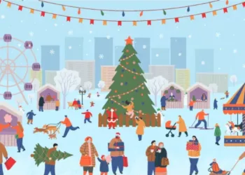 Brain Teaser Spot 7 Snowmen In The Winter Picture