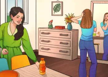 Brain Teaser Spot Mistake Hidden Inside Girls Living Room Picture