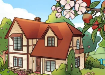 Brain Teaser Spot Mistake In The Beautiful House Picture