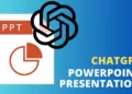 ChatGPT integration into PowerPoint Presentation