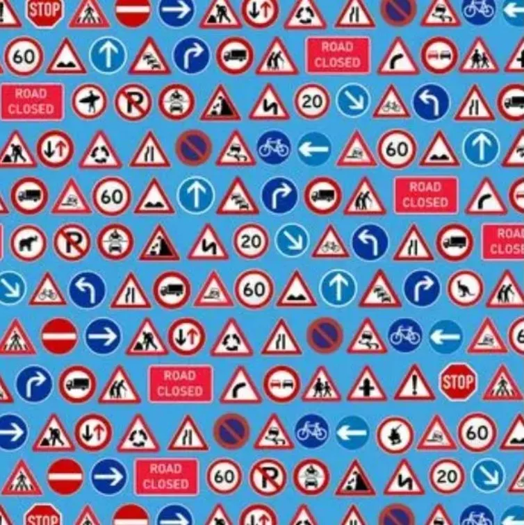 Spot the 4 Fake Road Signs in this Brain Teaser within 15 seconds