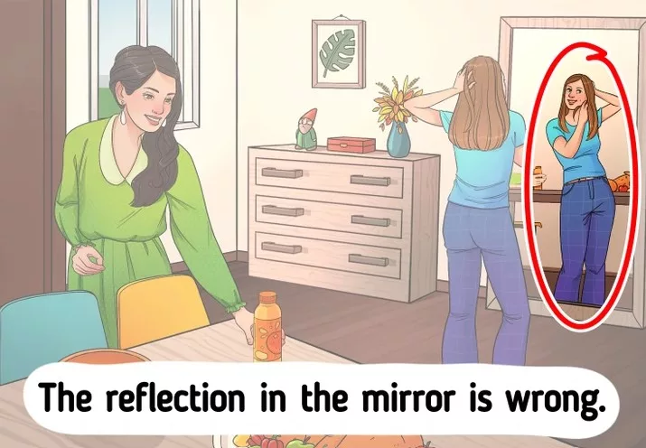 Spot Mistake Hidden Inside Girls Living Room Picture Brain Teaser Answer