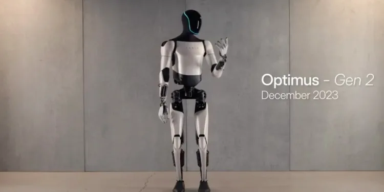 Tesla Optimus Gen 2 Bipedal Robot