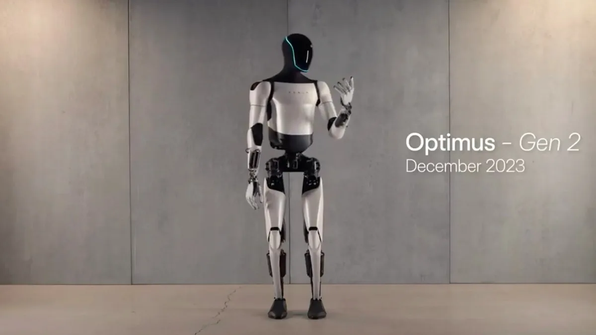 Tesla Optimus Gen 2 Bipedal Robot