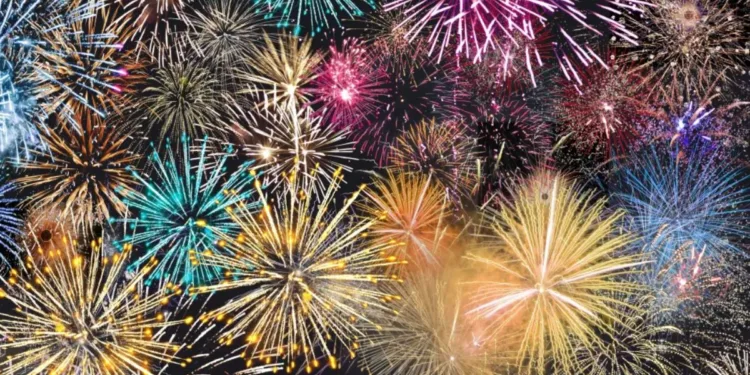 Brain Teaser Spot 3 Pinwheels Among The Fireworks In Picture