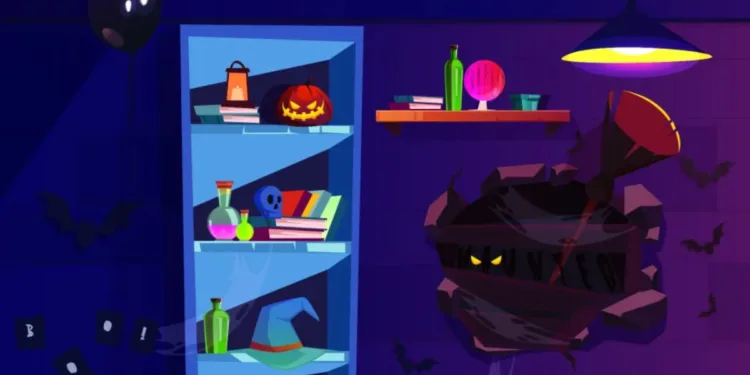 Brain Teaser Spot 6 Spooky Words In The Picture